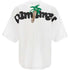 Palm Angels Sketchy Palm Tree Design Oversized Fit White T-Shirt